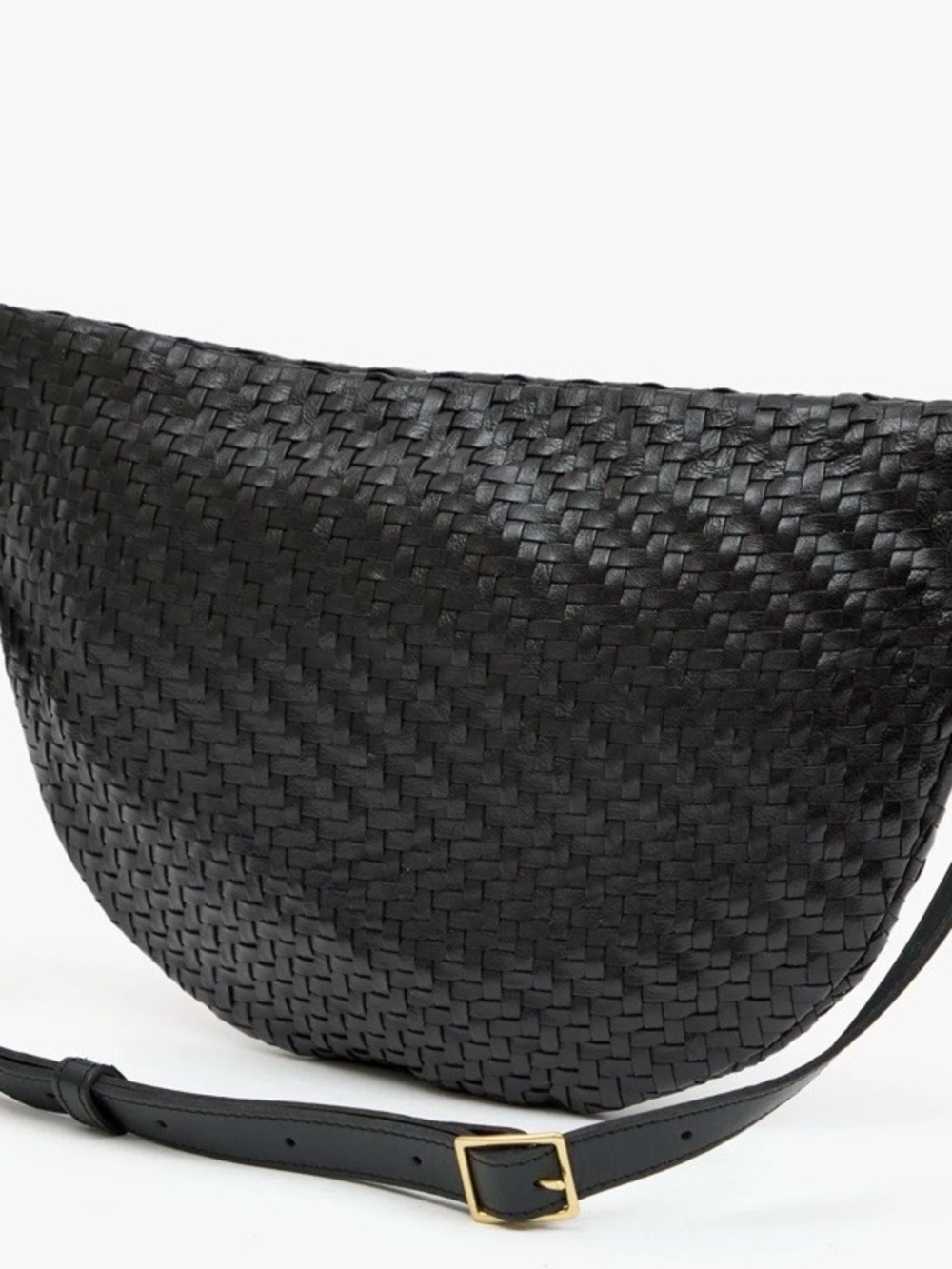 Clare V. Grande Fanny Woven Black Crossbody bag - Picture 3 of 5